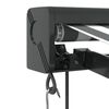 vidaXL Markise Einziehbar Anthrazit & Wei&szlig; 3,5x2,5 m Stoff & Aluminium