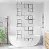 vidaXL Duschrollo mit Kassette 100x240 cm Stoffbreite 96 cm
