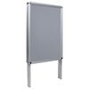vidaXL A1 Kundenstopper Plakatst&auml;nder Aluminium