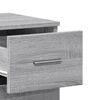 vidaXL Sideboards 2 Stk. Grau Sonoma 59x39x80 cm Holzwerkstoff