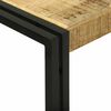 vidaXL Konsolentisch mit Regal Braun 120 x 33 x 75 cm Massivholz Mango
