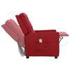 vidaXL Massagesessel Weinrot Stoff