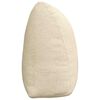vidaXL R&uuml;cken Kissen Creme 160 x 24 x 50 cm Stoff
