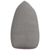 vidaXL R&uuml;cken Kissen Taupe 140 x 24 x 50 cm Stoff