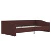 vidaXL Tagesbett USB Lila Stoff 90x200 cm