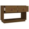 vidaXL TV-Schrank Honigbraun 90x40x60 cm Massivholz Kiefer