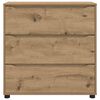 vidaXL Aufbewahrungsschrank Artisan-Eiche 80 x 31 x 81 cm