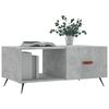 vidaXL Couchtisch Betongrau 90x50x40 cm Holzwerkstoff