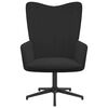 vidaXL Relaxsessel Schwarz Samt