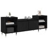 vidaXL TV-Schr&auml;nk Schwarz Eichen-Optik 160 x 35 x 55 cm Holzwerkstoff