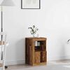 vidaXL LED-Sideboard Altholz 41 x 37 x 67 cm Holzwerkstoff