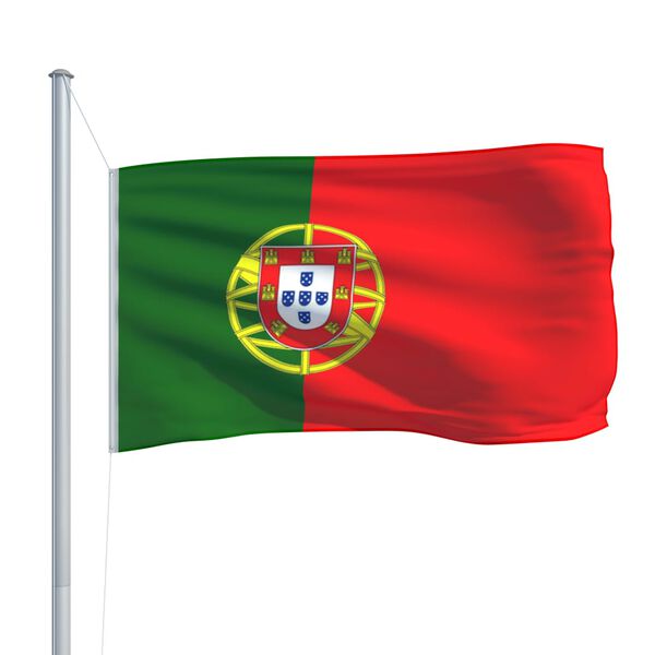vidaXL Flagge Portugals 90&times;150 cm