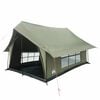 vidaXL H&uuml;tten-Zelt Armeegr&uuml;n 340 x 246 x 210 cm Polybaumwolle
