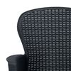 vidaXL 7-tlg. Garten-Essgruppe Kunststoff Anthrazit Rattan-Optik