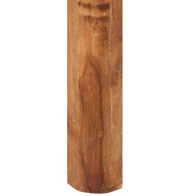 vidaXL Esstisch Massivholz Akazie mit Sheesham Finish 110x60x76 cm