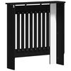 vidaXL Heizk&ouml;rperabdeckung Schwarz Eichen-Optik 78 x 19 x 81,5 cm