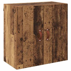 vidaXL Wandschrank 60 x 31 x 60 cm Holzwerkstoff Altholz