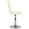 vidaXL Barhocker Creme Stoff