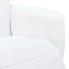 vidaXL Massage Relaxsessel Wei&szlig; 71 x 90 x 105 cm Kunstleder