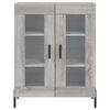 vidaXL Sideboard Grau Sonoma 69,5x34x90 cm Holzwerkstoff