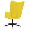 vidaXL Relaxsessel Senfgelb Stoff