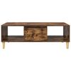 vidaXL Couchtisch Ger&auml;ucherte Eiche 102 x 55 x 35 cm Holzwerkstoff