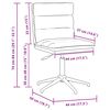 vidaXL Esszimmerst&uuml;hle 6 Stk. Braun Kunstleder