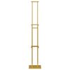 vidaXL Messest&auml;nde Gold 30 x 23,5 x 210 cm Stahl