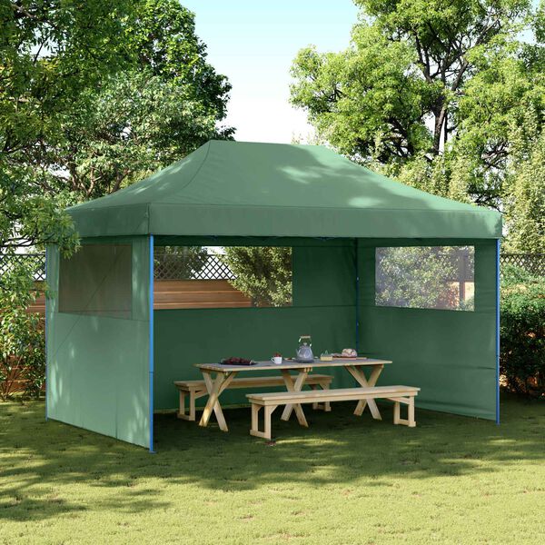 vidaXL Party-Zelt Gr&uuml;n 292 x 440 x 315 cm Oxford-Stoff