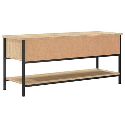 vidaXL TV-Schrank Sonoma-Eiche 100x35x45 cm Holzwerkstoff