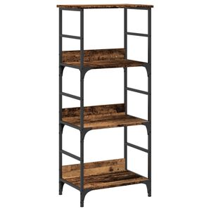 vidaXL B&uuml;cherregal Altholz-Optik 50x33x117,5 cm Holzwerkstoff