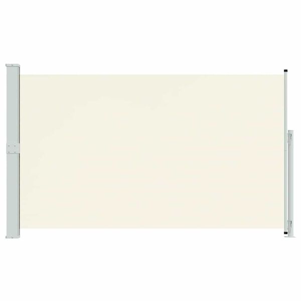 vidaXL Seitenmarkise Ausziehbar 180x300 cm Creme