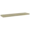 vidaXL B&uuml;cherregal-Bretter 8 Stk. Sonoma-Eiche 40x10x1,5 cm