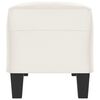 vidaXL Sitzbank Beige 100x35x41 cm Mikrofasergewebe