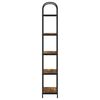 vidaXL B&uuml;cherregal Ger&auml;ucherte Eiche 60 x 30 x 183 cm Holzwerkstoff