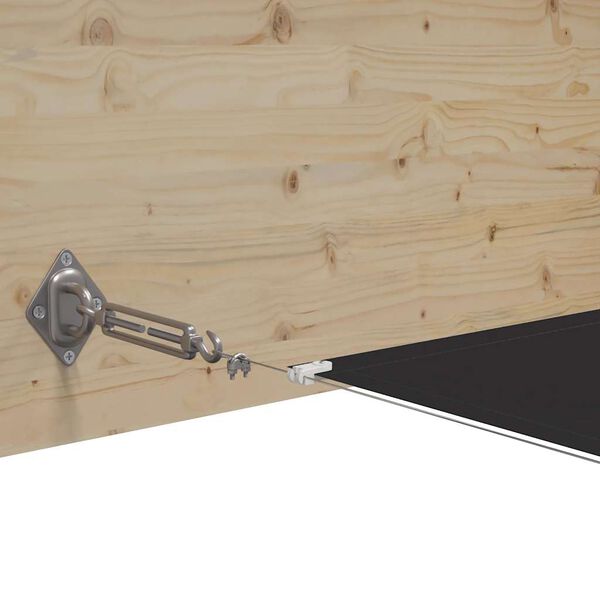 vidaXL Senkrechtmarkise Anthrazit 140x800 cm Oxford-Gewebe
