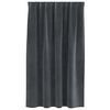 vidaXL Verdunkelungsvorh&auml;nge 2 pcs Hellgrau 140 x 140 cm Samt