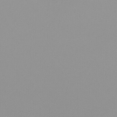 vidaXL Stuhlkissen 6 Stk. Grau 40x40x7 cm Oxford-Gewebe