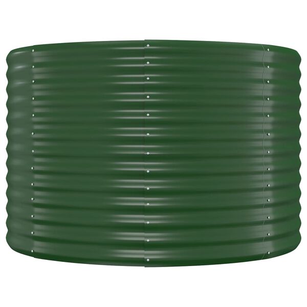 vidaXL Hochbeet Verzinkter Stahl 175x100x68 cm Gr&uuml;n