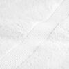 vidaXL Premium Badet&uuml;cher SOLUND 2 Stk. Wei&szlig; 100x150 cm 600 g/m&sup2;