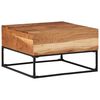 vidaXL Couchtisch 68x68x41 cm Massivholz Akazie