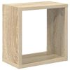 vidaXL W&uuml;rfelregale 6 Stk. Sonoma-Eiche 26x15x26 cm