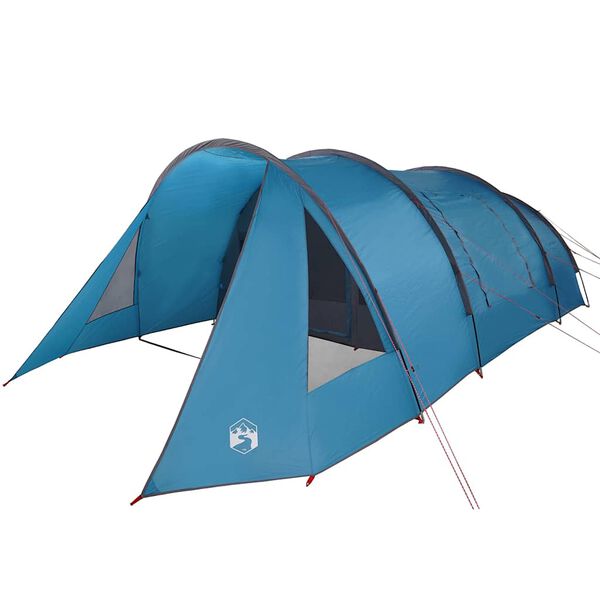 vidaXL Tunnelzelt mit Dach Blau und Grau 778 x 356 x 210 cm