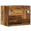 vidaXL Badschrank Altholz-Optik 60x38,5x45 cm Holzwerkstoff
