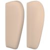 vidaXL Boxspringbett Matratze Cappuccino-Braun 200x200cm Kunstleder