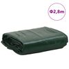 vidaXL Abdeckplane Gr&uuml;n &Oslash; 2,8 m 650 g/m&sup2;