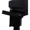 vidaXL LED-Gartenstrahler Solar mit Bewegungsmelder Schwarz