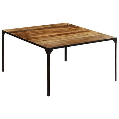 vidaXL Esstisch 140 x 140 x 76 cm Mango-Massivholz