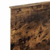 vidaXL Kopfteil mit Kopfteil Ger&auml;ucherte Eiche 75 cm Holzwerkstoff