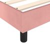 vidaXL Boxspringbettgestell Rosa 90x200 cm Samt